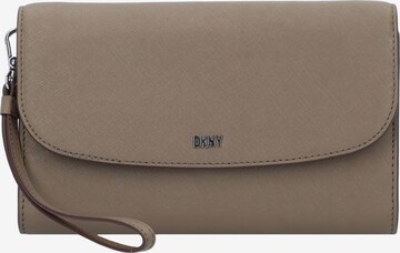 DKNY Clutch 'Sidney' in Brown