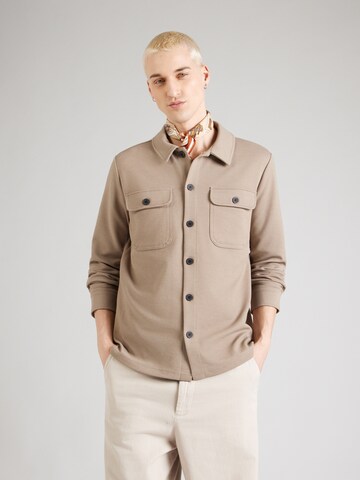 Only & Sons Regular fit Overhemd 'ONSNEWKOBE' in Grijs: voorkant