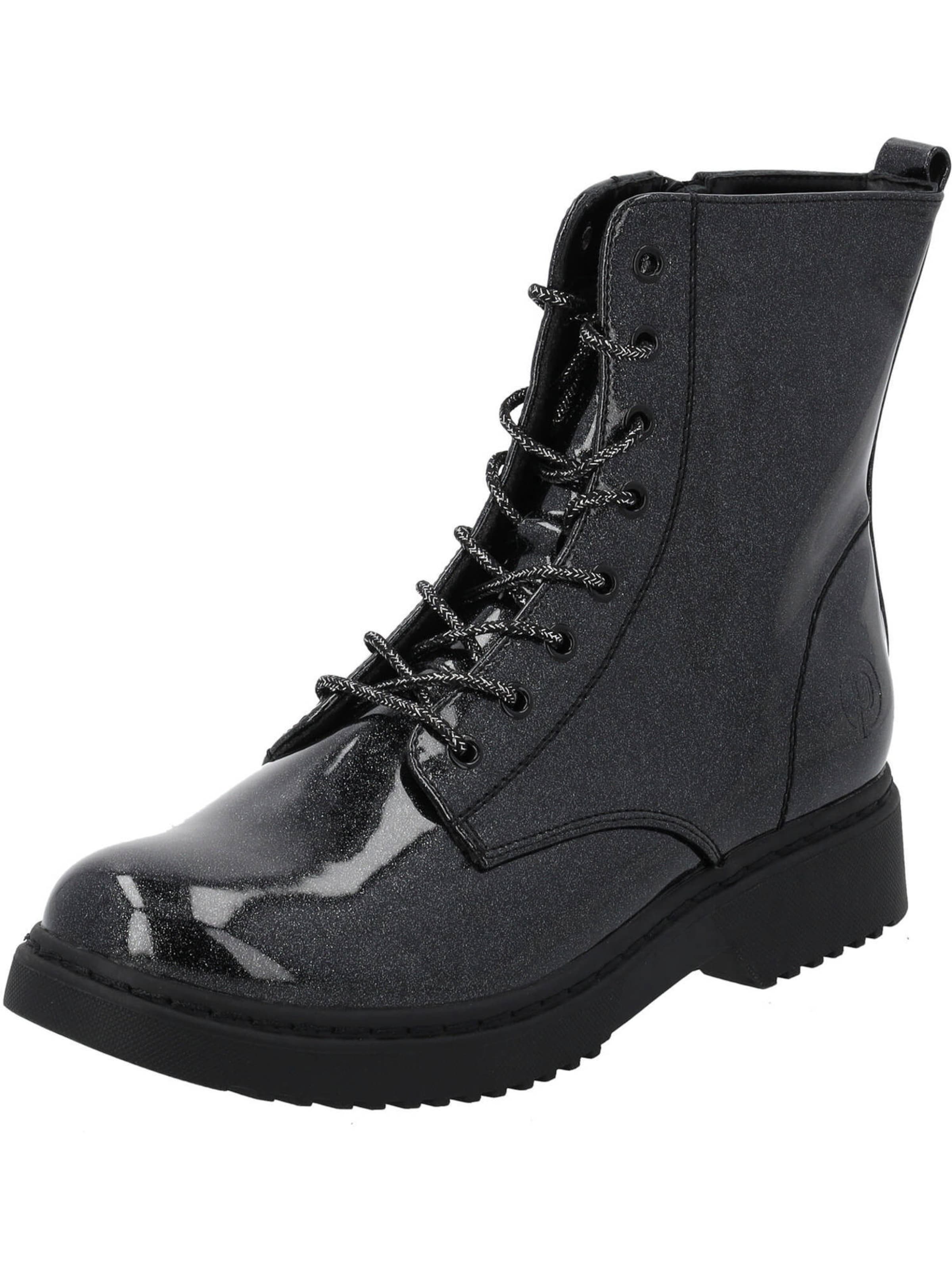 Palado by Sila Sahin Lace-up boot 'Djerba' in Black: front