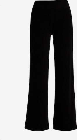 WE Fashion Kalhoty – černá: přední strana