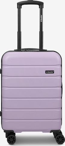 Valisette Saxoline en violet : devant