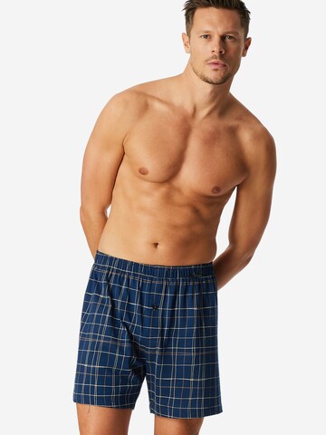 SCHIESSER Boxer shorts 'Basic' in Blue