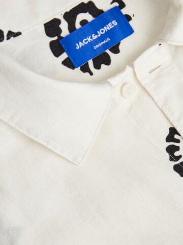 Coupe regular Chemise 'JORNoto' JACK & JONES en blanc