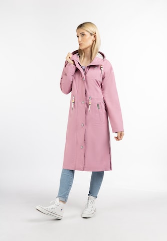 Manteau fonctionnel Schmuddelwedda en rose