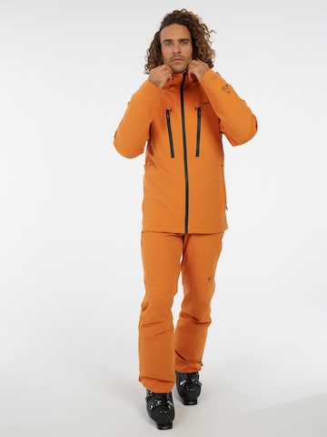 PROTEST Athletic Jacket 'PRTTIMOTHY' in Yellow: front