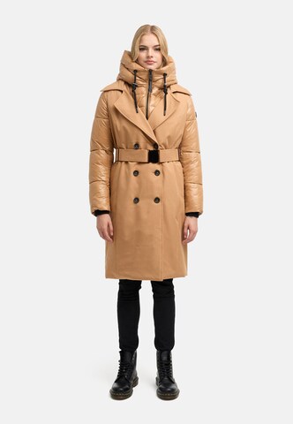 NAVAHOO Winter coat 'City-Glow 14' in Beige