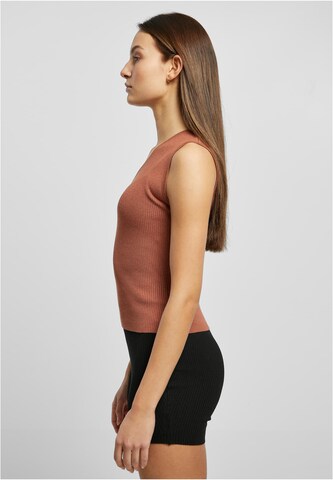 Urban Classics Knitted top in Red