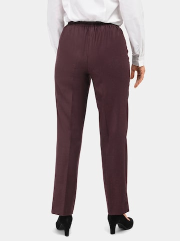 Goldner Regular Pantalon 'Martha' in Rood