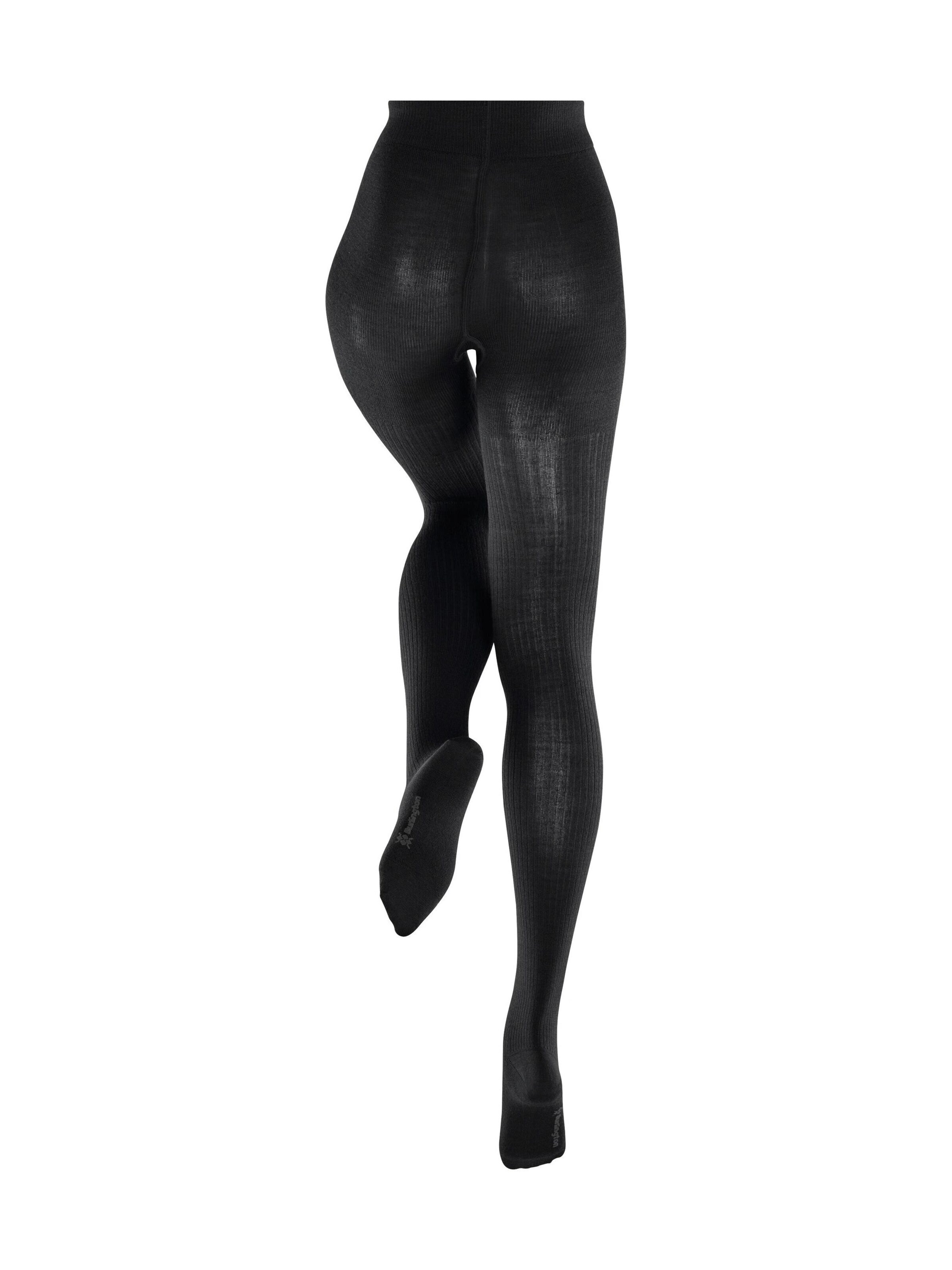 BURLINGTON Strumpfhose 'Rib Couture'‌‌‌‌‌‌‌‌ in Schwarz