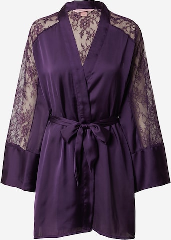 Robe de chambre 'Sienna' Hunkemöller en violet : devant