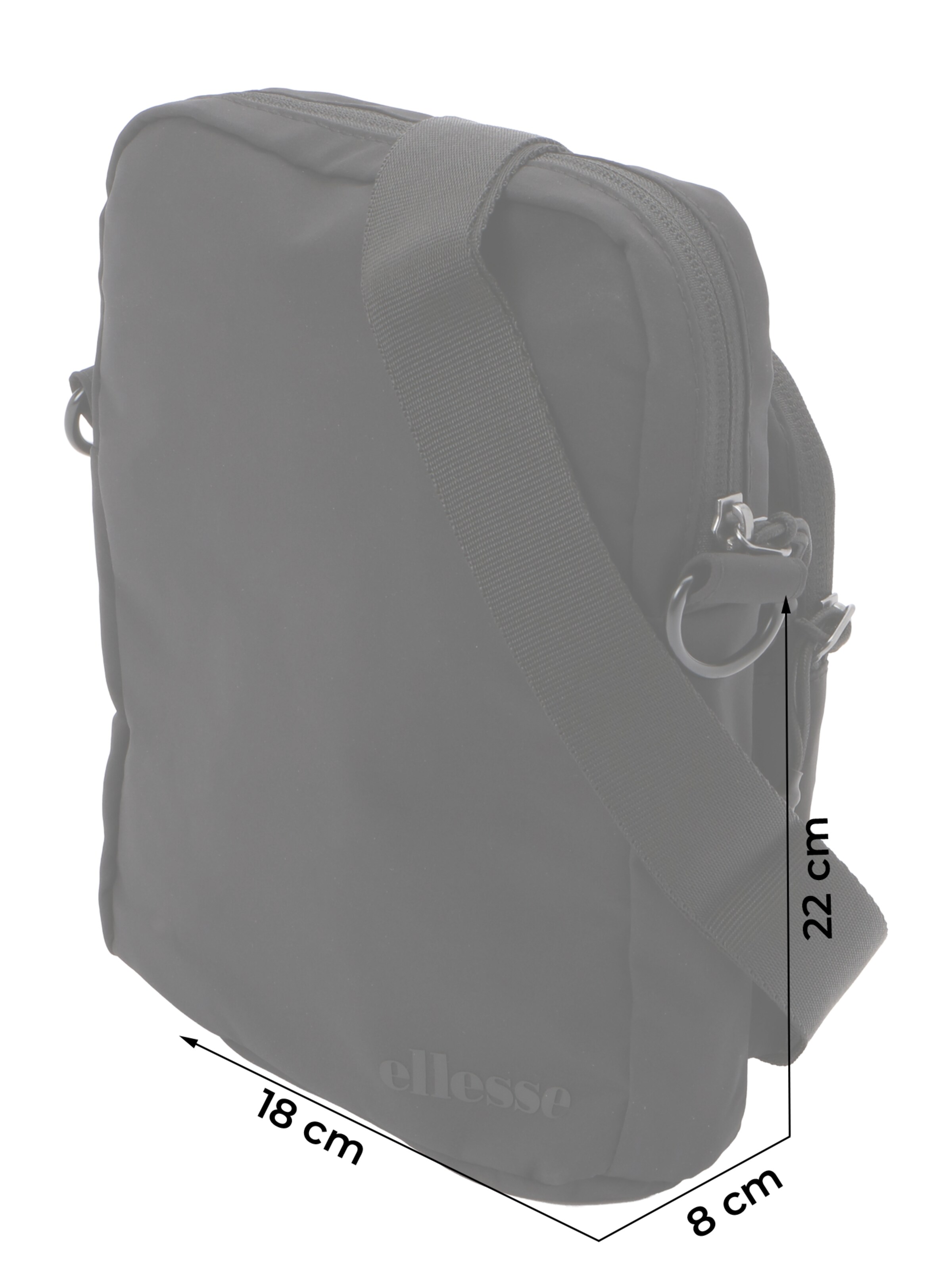 ELLESSE Crossbody Bag 'Firano' in Black