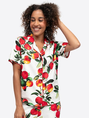 Chemise de nuit 'Tara' Cyberjammies en blanc : devant