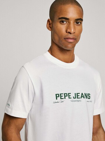 Pepe Jeans Shirt 'Pol' in Wit