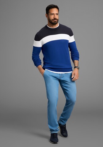 H.I.S Sweater in Blue