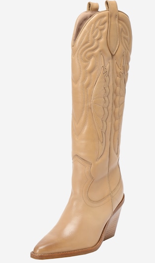 BRONX Bottes de cowboy 'New Kole' en beige foncé, Vue avec produit