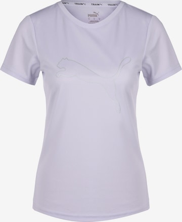 T-shirt fonctionnel PUMA en violet : devant