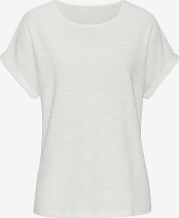 T-shirt VIVANCE en blanc : devant