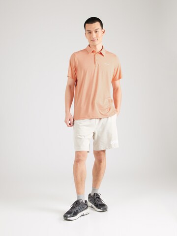 COLUMBIA Sportshirt 'Tech Trail' in Orange