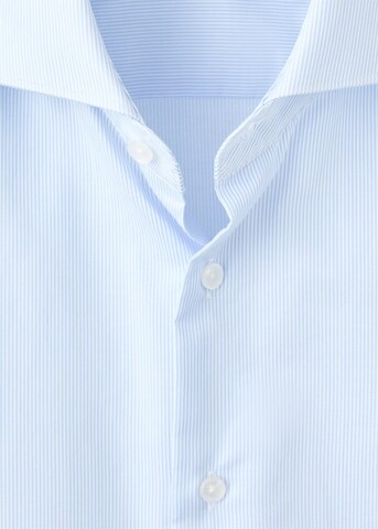 MANGO MAN Slim fit Button Up Shirt 'Selva' in Blue