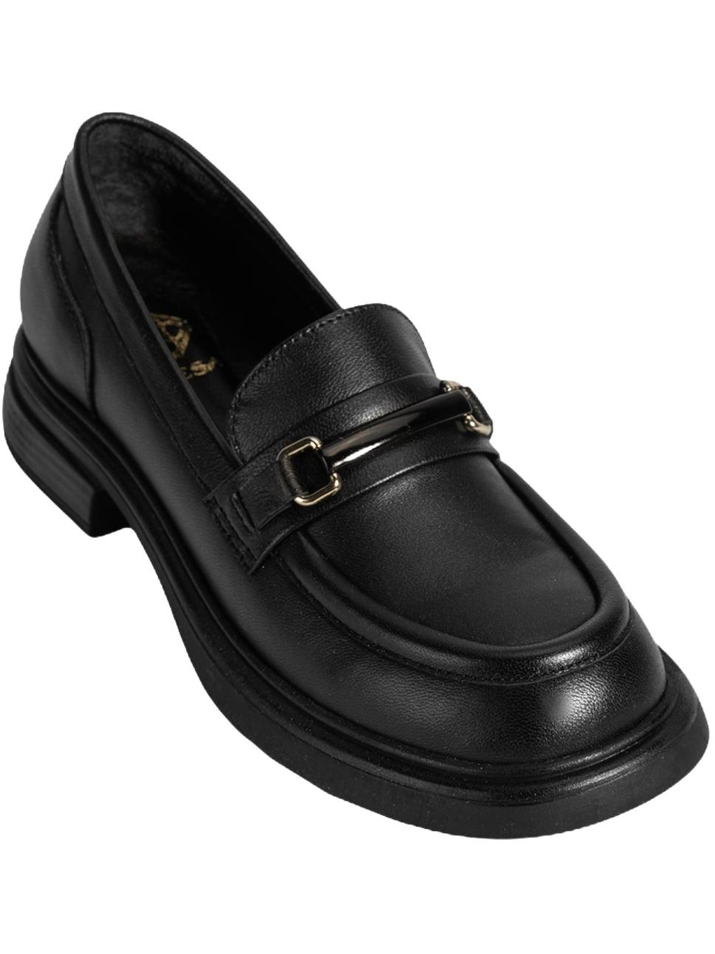 Desa Mokassin 'Slip-Ons'‌‌ in Schwarz