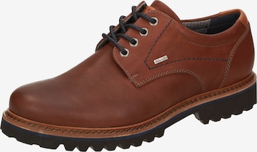SIOUX Lace-Up Shoes ' Adalrik-703-TEX-H ' in Brown: front