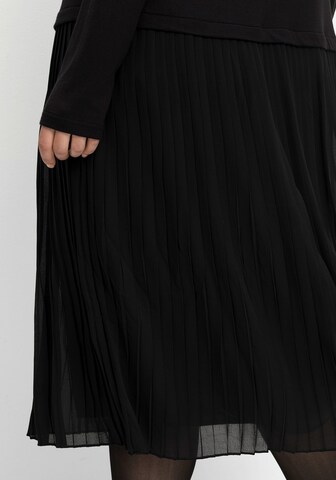 SHEEGO Kleid in Schwarz