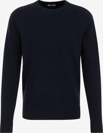 Pull-over WE Fashion en bleu : devant
