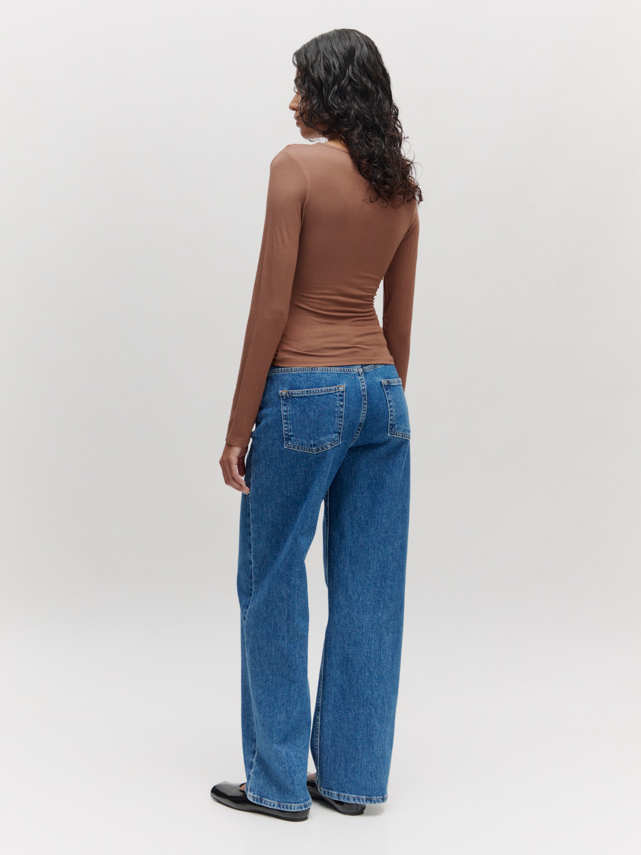 EDITED Shirts 'Hidekel' braun