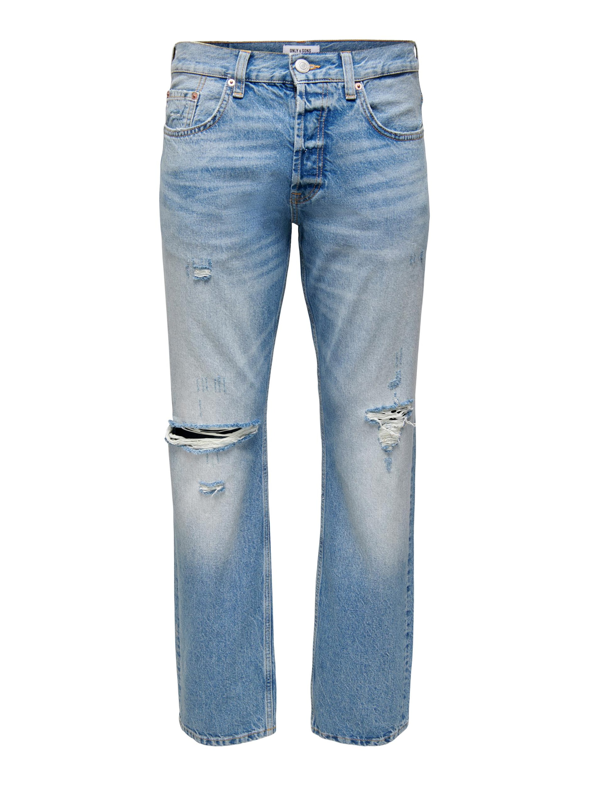 Loosefit Jean 'Edge' Only & Sons en bleu : devant