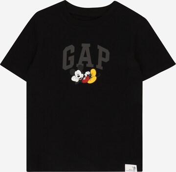 GAP Majica | črna barva: sprednja stran