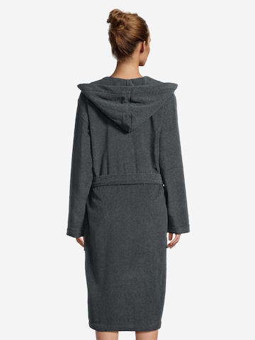 SEIDENSTICKER Bademantel lang 'Basic'‌‌‌‌‌‌‌‌ in Schwarz