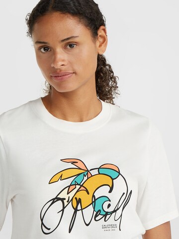 T-shirt 'Luano' O'NEILL en blanc