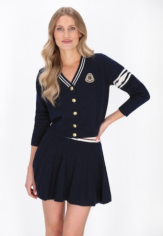 DreiMaster Maritim Knit cardigan in Blue