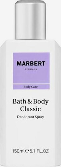 Marbert Deodorant in transparent, Produktansicht