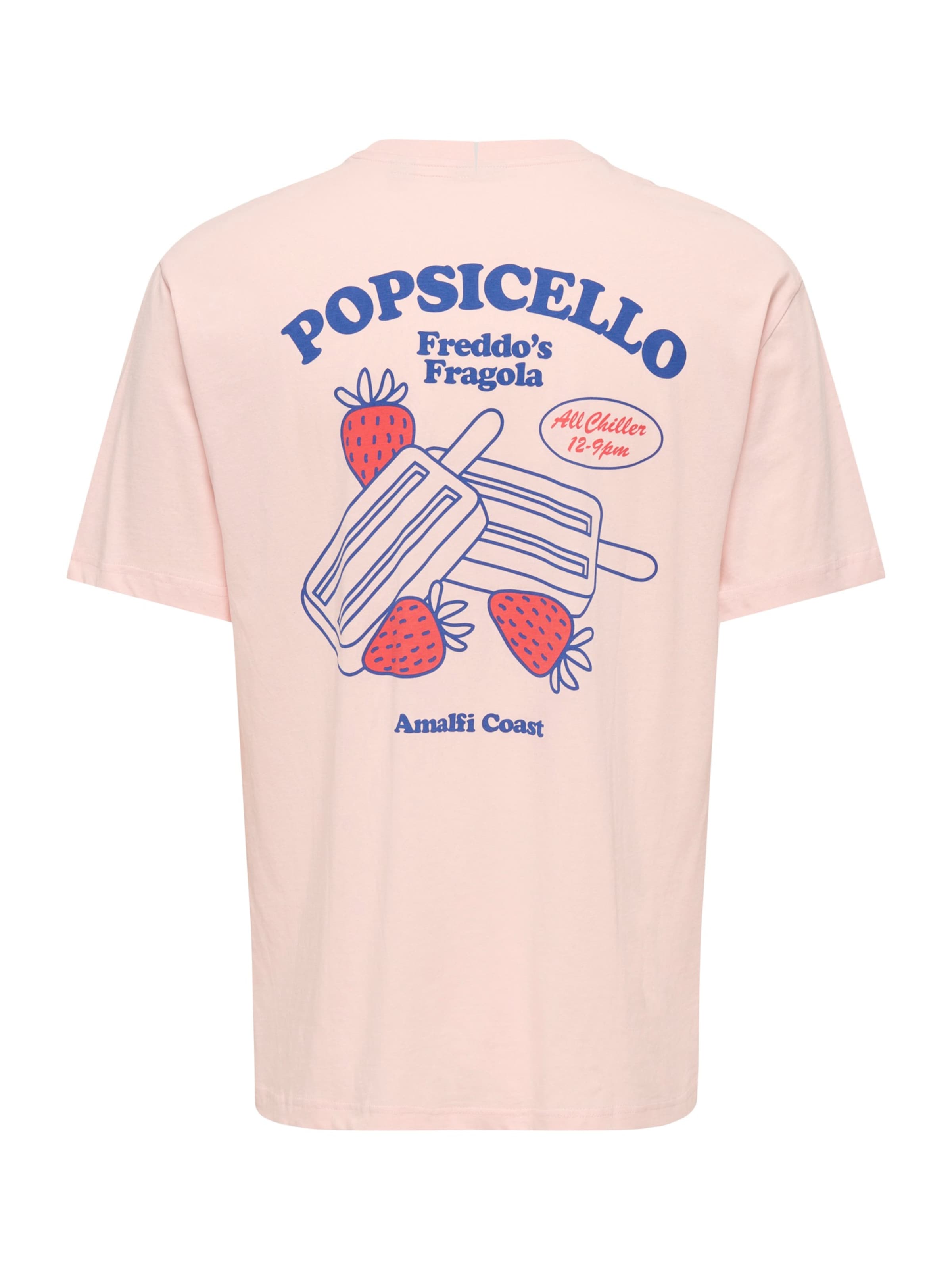 Only & Sons - Camiseta 'ONSPOPSICELLO' en rosa