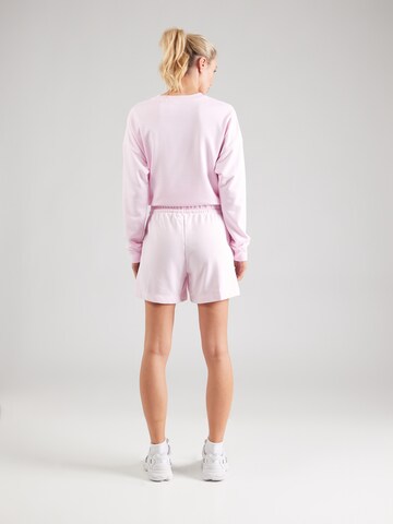 ADIDAS SPORTSWEAR Loosefit Sportovní kalhoty 'Essentials' – pink