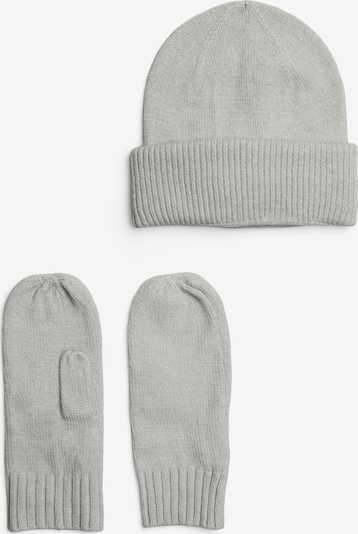 Megzta kepurė 'PCNynne' iš PIECES, spalva – šviesiai pilka, Prekių apžvalga