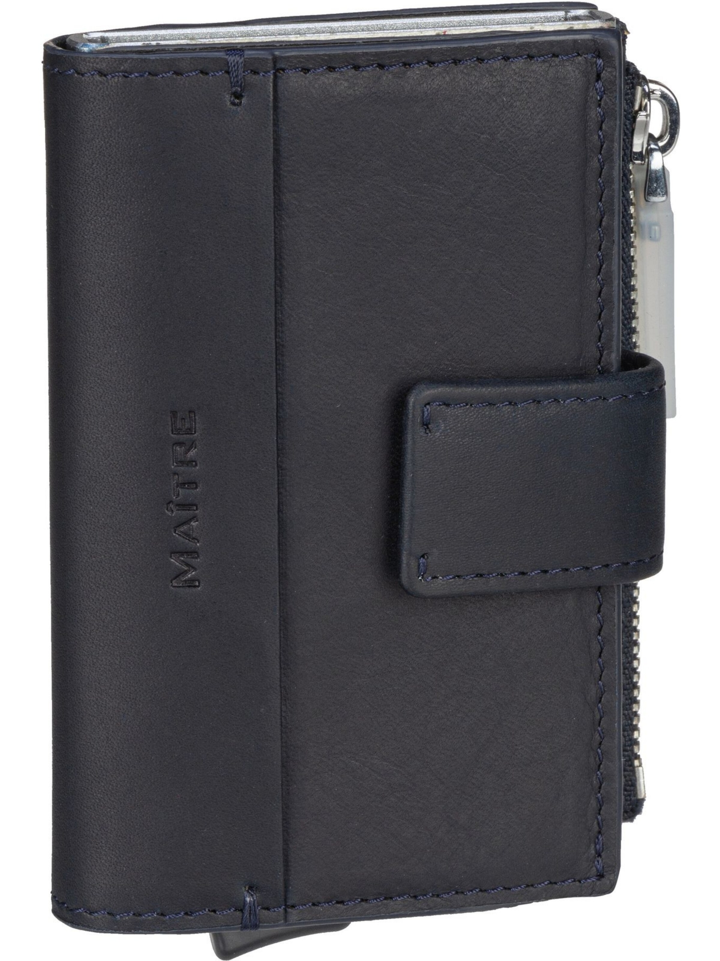 Portamonete 'Birkenfeld' di Maître in blu: frontale