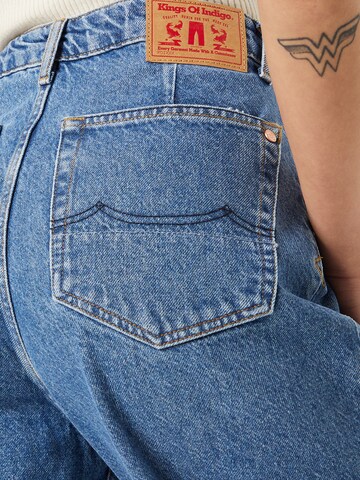 Regular Jeans 'Leila' de la Kings Of Indigo pe albastru