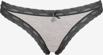 like it! Thong 'Kim' in Grey: front