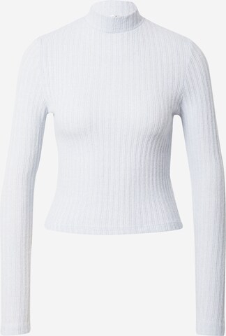 Miss Selfridge Shirt 'Brushed Funnel' in White: front