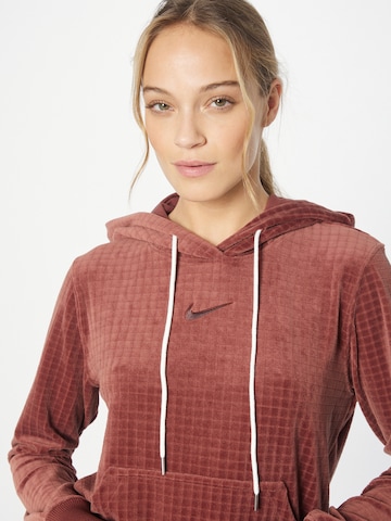 ruda Nike Sportswear Megztinis be užsegimo