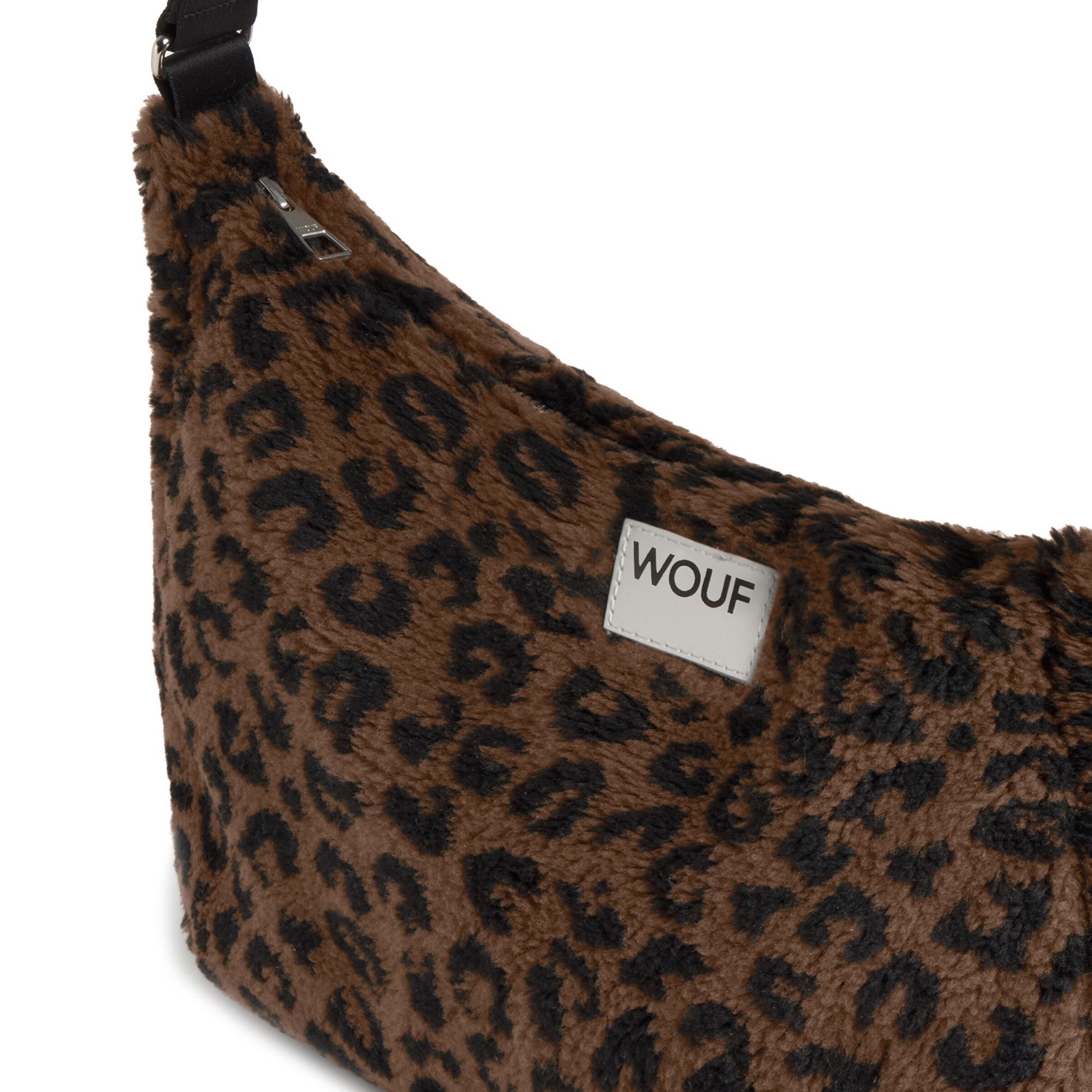 Sac à bandoulière 'Teddy' Wouf en marron