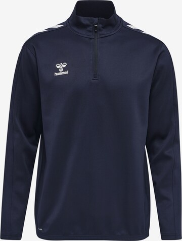 Hummel Athletic Sweatshirt in Blue: front