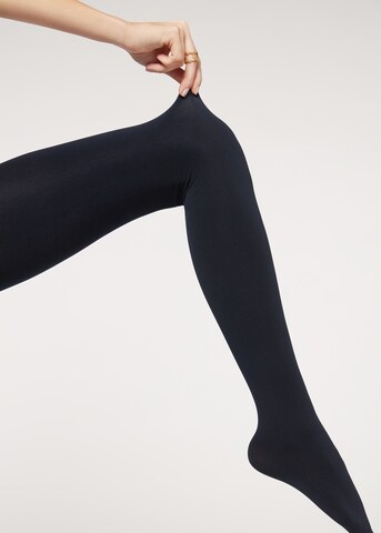 CALZEDONIA Tights 'thermo' in Blue