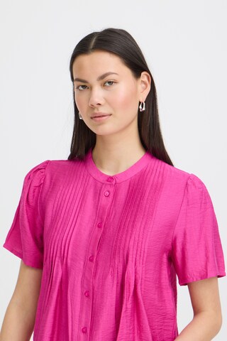 ICHI Blouse 'WILMA SH2' in Roze