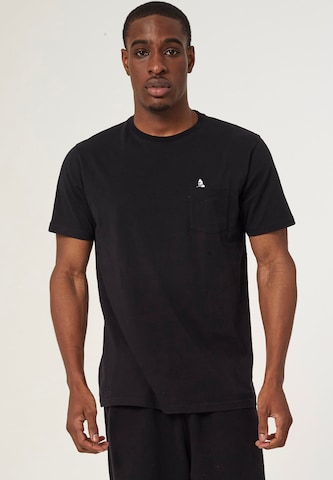 THAT GORILLA BRAND Shirt 'SILVERBACK BLACK POCKET T' in Schwarz: predná strana