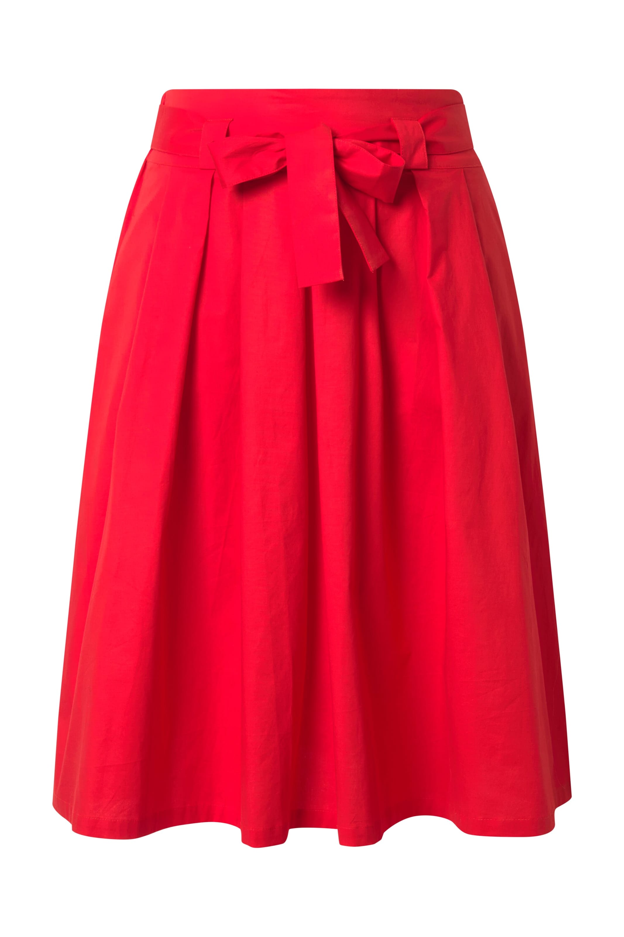 Ulla Popken Rock in Rot: Vorderseite