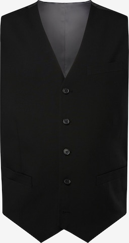 Men Plus Vest in Black: front
