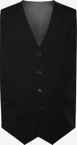 Gilet Men Plus en noir : devant